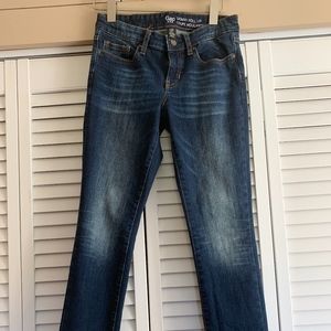 GAP Skinny Roll Up Jeans Size 0/25R
